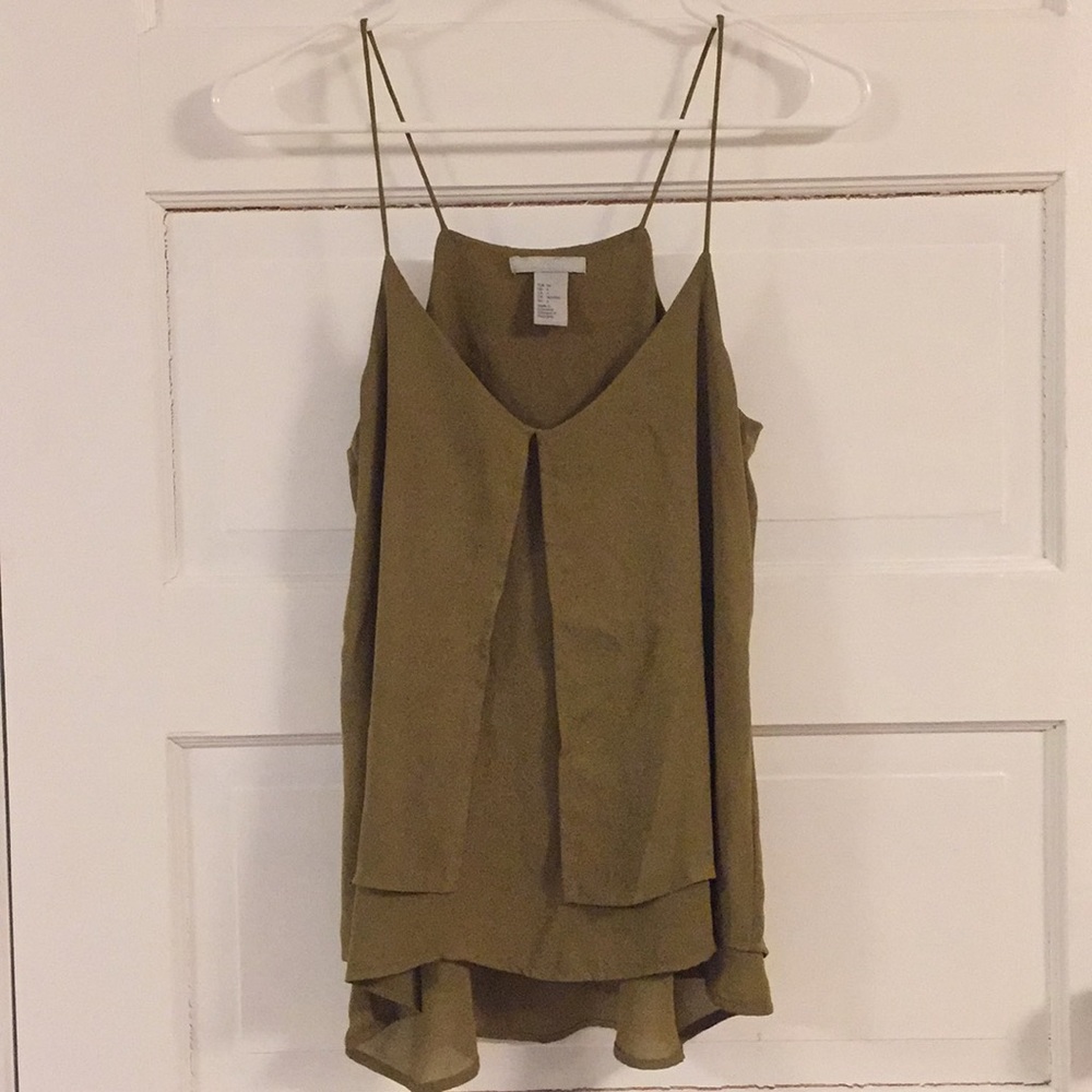 Spaghetti strap tank